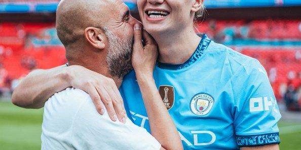 mk体育-瓜帅：哈兰德正在成就我，他不像梅西，没人像梅西