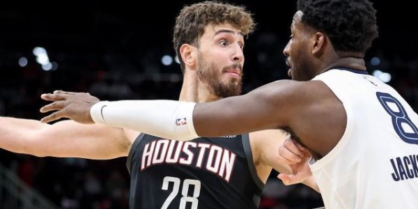 火箭双巨头完美合体轰66分！杜兰特申京挡拆显威