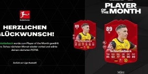 mk体育官网-4场2助攻，官方：多特后卫施洛特贝克当选德甲3月最佳球员